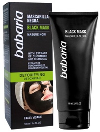 Babaria Cucumber and Charcoal Detoxifying Black Face Mask 100ml