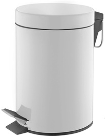 Šiukšliadėžė T-Y0105M White, 5 l