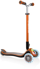 Vaikiškas paspirtukas Globber Elite Prime Flashing Orange