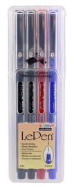 Pastakas Marvy Le Pen, sinine/must/punane/roheline, 0.3 mm, 4 tk