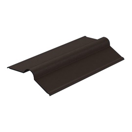 Конек для кровли Gutta, коричневый, 1060 мм x 450 мм x 150 мм