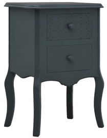 Ночной столик VLX Bedside Cabinet 285775, серый, 32x43x65 см