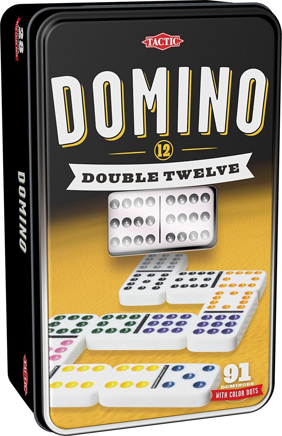 Настольная игра Tactic Double 12 Domino 53915 - 1a.lt