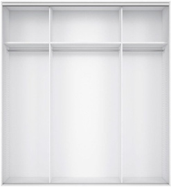 Black Red White Wardrobe Frame Nadir 200 White
