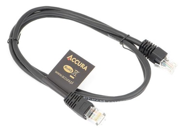 Accura Cable UTP Cat 5e RJ45 / RJ45 Black 1m
