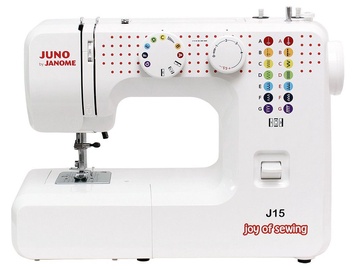 Швейная машина Janome Juno J15, электомеханическая швейная машина