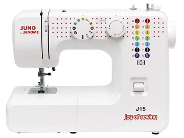 Šujmašīna Janome Juno J15, elektromehānisks