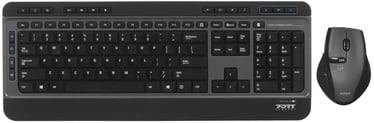 Клавиатура Port Designs 900901-US EN, черный, беспроводная