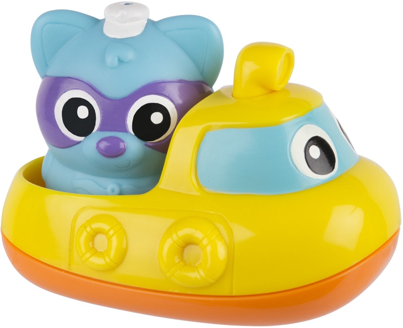 Vannimänguasjade komplekt Playgro Rainy Raccoons Musical Submarine, 2 tk