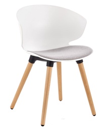 Стул для столовой Halmar K308 White/Gray