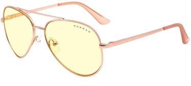 Защитные очки Gunnar Maverick Amber Glass Rose Gold