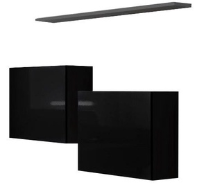 ASM Switch SB I Hanging Cabinet/Shelf Set Black/Graphite Matt