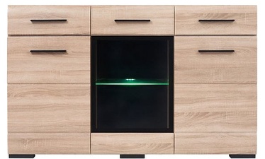 Black Red White Fever Drawer Oak