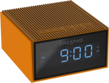 Creative Chrono Wireless Speaker with FM Radio Orange
