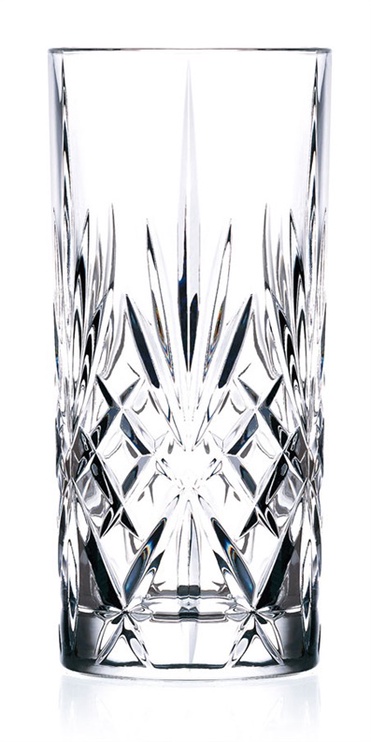 Klaaside komplekt RCR Melodia, kristall, 0.36 l, 6 tk