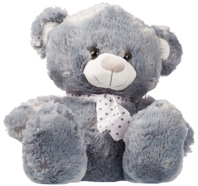 Axiom Plush Silver Collection Teddy Bear Grey 25cm