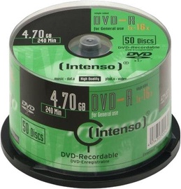 Intenso DVD-R 16x 4.7GB 50pcs. Cake Box 4101655
