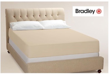 Voodilina Bradley Cotton 127704, beež, 90 x 200 cm, kummiga