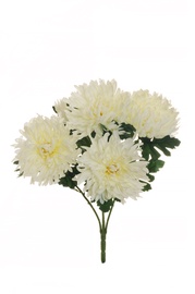 Mākslīgo ziedu pušķis, balta, 54 cm