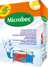 Bioaktyvatorius nuotekų duobėms Bros Microbec, 0.15 l