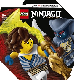 Konstruktor LEGO Ninjago Eepiline lahingukomplekt – Jay vs. Serpentine 71732, 69 tk