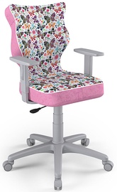 Bērnu krēsls Duo Size 5 ST31, rozā/pelēka, 375 mm x 1000 mm