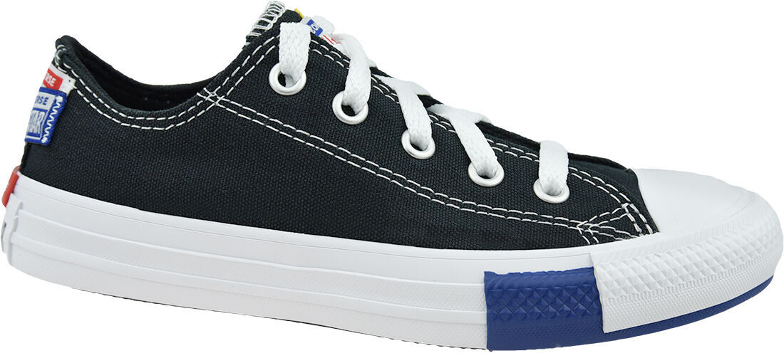 converse junior black