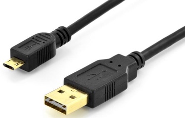 Assmann Cable USB to USB-micro Black 1.8m