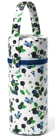Термосумка BabyOno Blueberries, синий/белый/зеленый, 9.5 см x 23 см