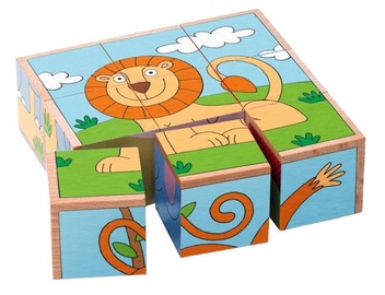 Koka puzle Woodyland Exotic Animals 93056, 9 gab.