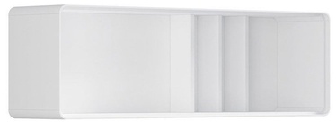 Black Red White Possi Light Cupboard 130x40cm White