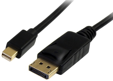 Kabelis StarTech DisplayPort MDP2DPMM2M Mini DisplayPort male, Displayport male, 2 m, juoda
