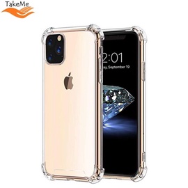 TakeMe Anti-Shock Cover Case For Apple iPhone 11 Pro Transparent 0.5mm