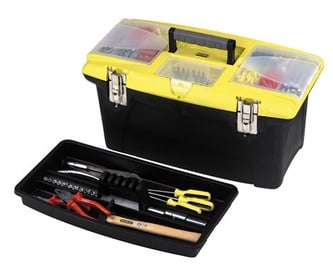 Tööriistakast Stanley 1-92-906, 270 mm x 237 mm x 486 mm, must/kollane