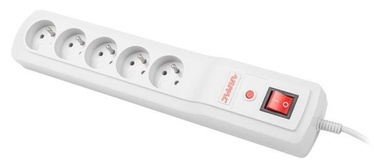 ARMAC Surge Protector 5 Outlet White 1.5m