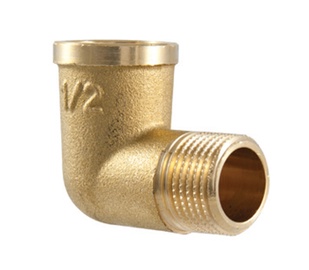 Alkūnė, TDM Brass 210P, 2 " su vidiniu ir išoriniu sriegiais
