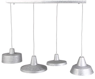 Brilliant Sarge Ceiling Lamp 4x60W E27 Zink