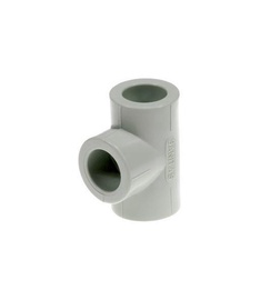 T-veida caurule Sanitas PPR 04.2020, 90 °, 20 mm - Lodējama iekšpuse, polipropilēns (pp)