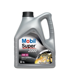 Automobilio variklio tepalas Mobil Super 2000x1, 10W-40, 4 l