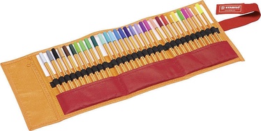STABILO Tintes pildspalvas, point 88, 30 krāsas sarullējamā futrālī