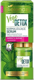 Сыворотка для лица Bielenda Vege Detox Normalizing Face Serum With Beetroot, Kale & Prebiotic, 15 мл