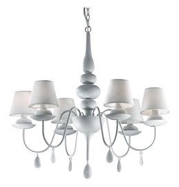 Pakabinamas šviestuvas Ideal Lux Blanche SP6, 6X40W, E14