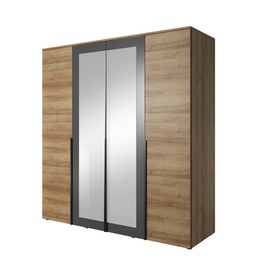 Idzczak Meble Malmo 21 4D Wardrobe Riviera Oak