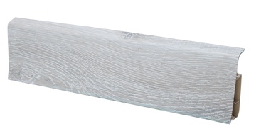 Плинтус Salag LIMA (wood) LY0002, 2500 мм x 72 мм x 25 мм, серый
