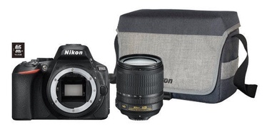 Nikon D5600 + AF-P 18-105VR + Card 16GB + Bag