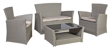 Home4you Alaska Garden Furniture Set Beige