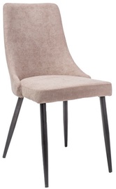 Стул для столовой Signal Meble Nobel Black/Beige, 1 шт.