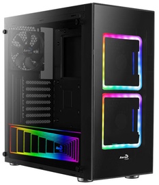 Корпус компьютера AeroCool Tor G-BK-v1 RGB, черный