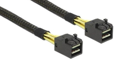 Delock Cable SFF-8643 to SFF-8643 Black 0.5m