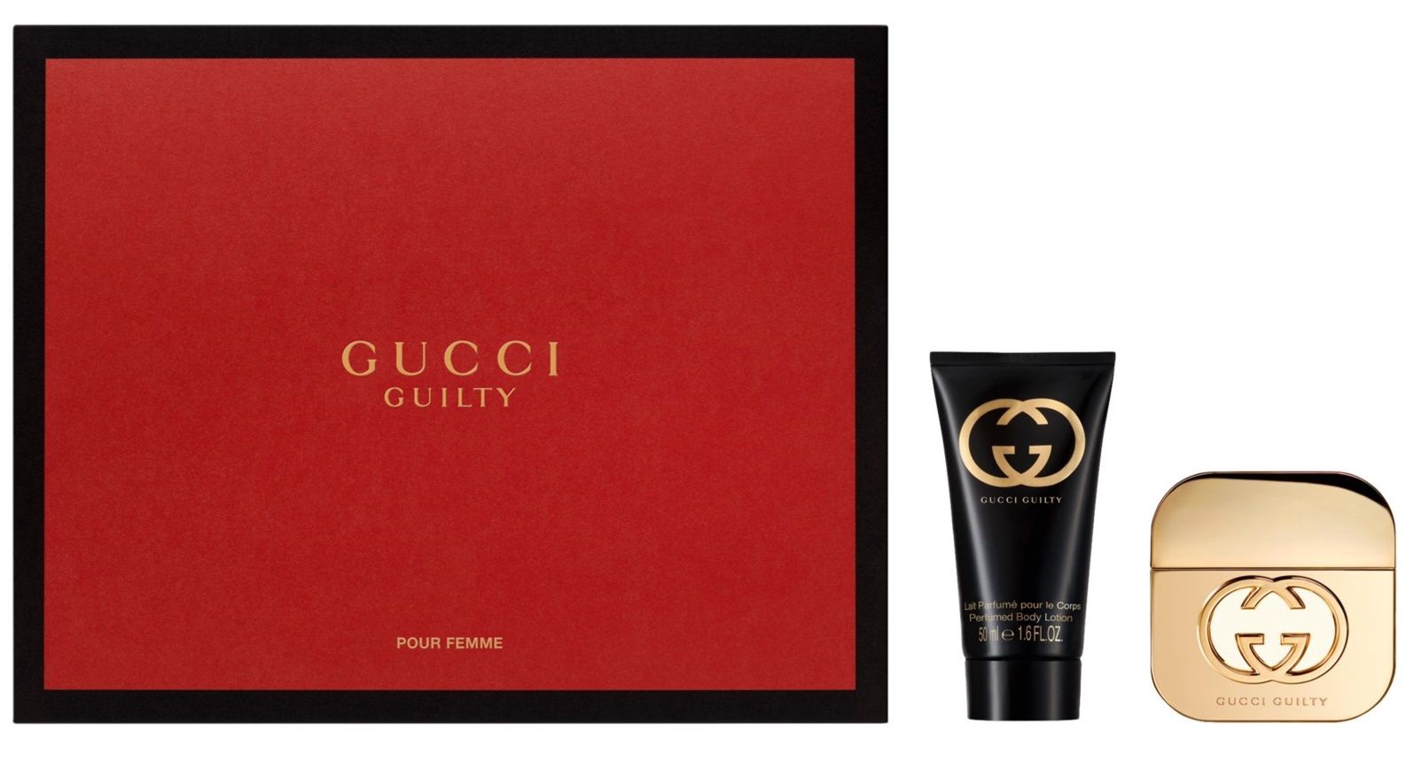 gucci guilty red gift set